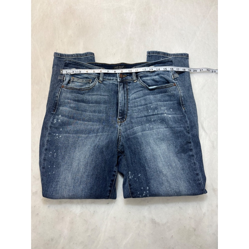 Judy Blue Los Angeles Boyfriend Fit Distressed Wash Jeans Size 16W - Picture 8 of 10